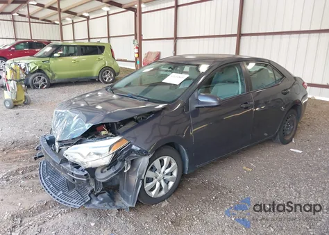 2014 Toyota Corolla Le z USA, uszkodzony, nr VIN 2T1BURHE4EC178315